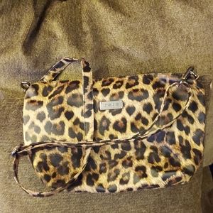 Bebe Leopard Purse